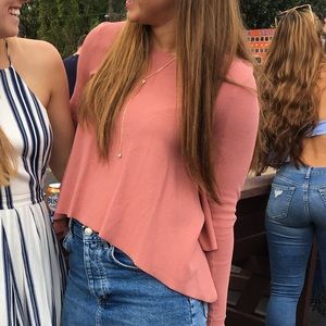 Kendall and Kylie for lord & Taylor pink sweater